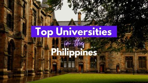 top 3 university in philippines|Study in the Philippines .